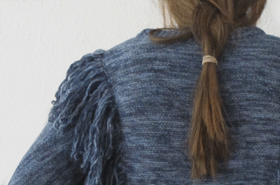 Cosette fringe knitted pullover