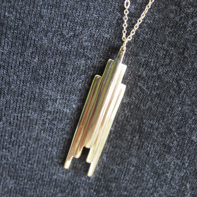 The Stack Necklace Gold by HouseThirteen