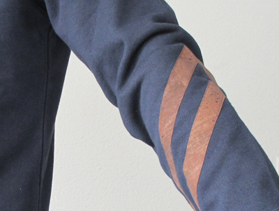 Cork leather details from Basus