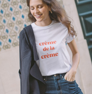 T-Shirt crème de la crème